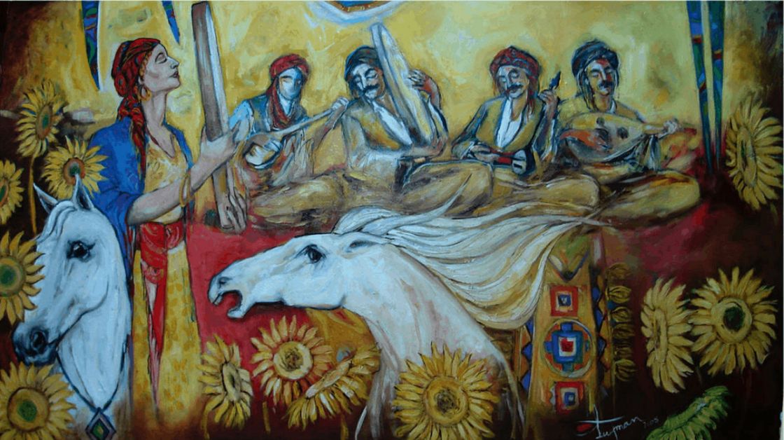 رباعيات المرأة في الأدب الكردي