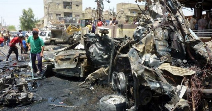 مقتل 5 أشخاص بتفجير انتحاري في بغداد
