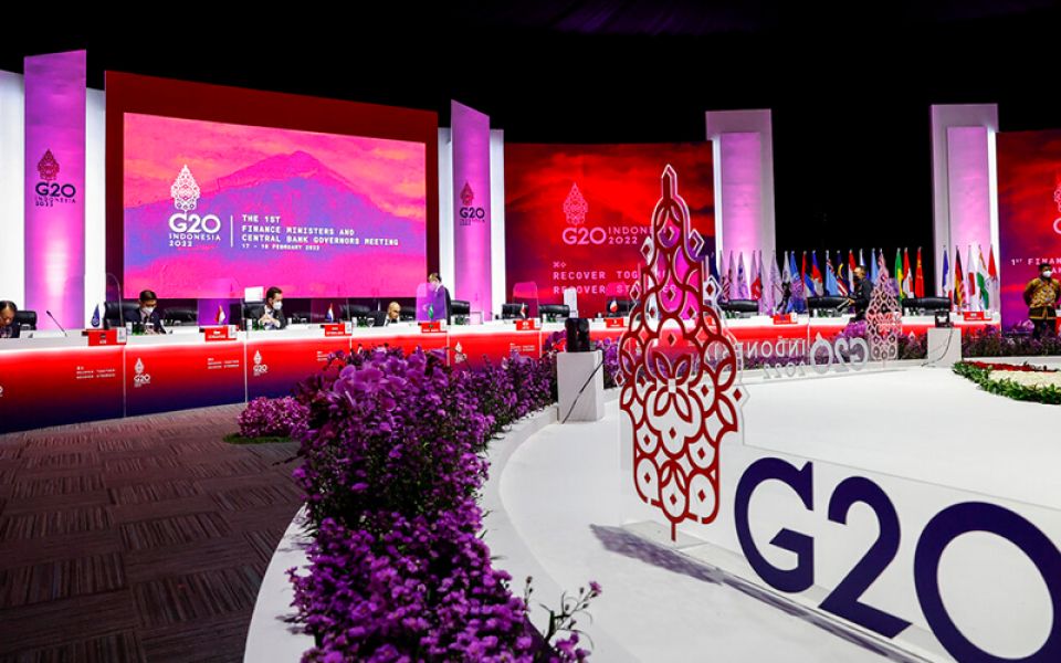 انطلاق اجتماع وزراء خارجية «العشرين» بحضور لافروف وبلينكن