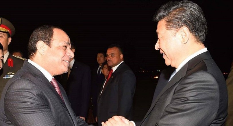 الرئيس الصيني: ندعم مصر ونسعى إلى تبادل المنفعة