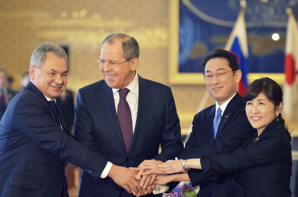 تقدم في التعاون بين روسيا واليابان