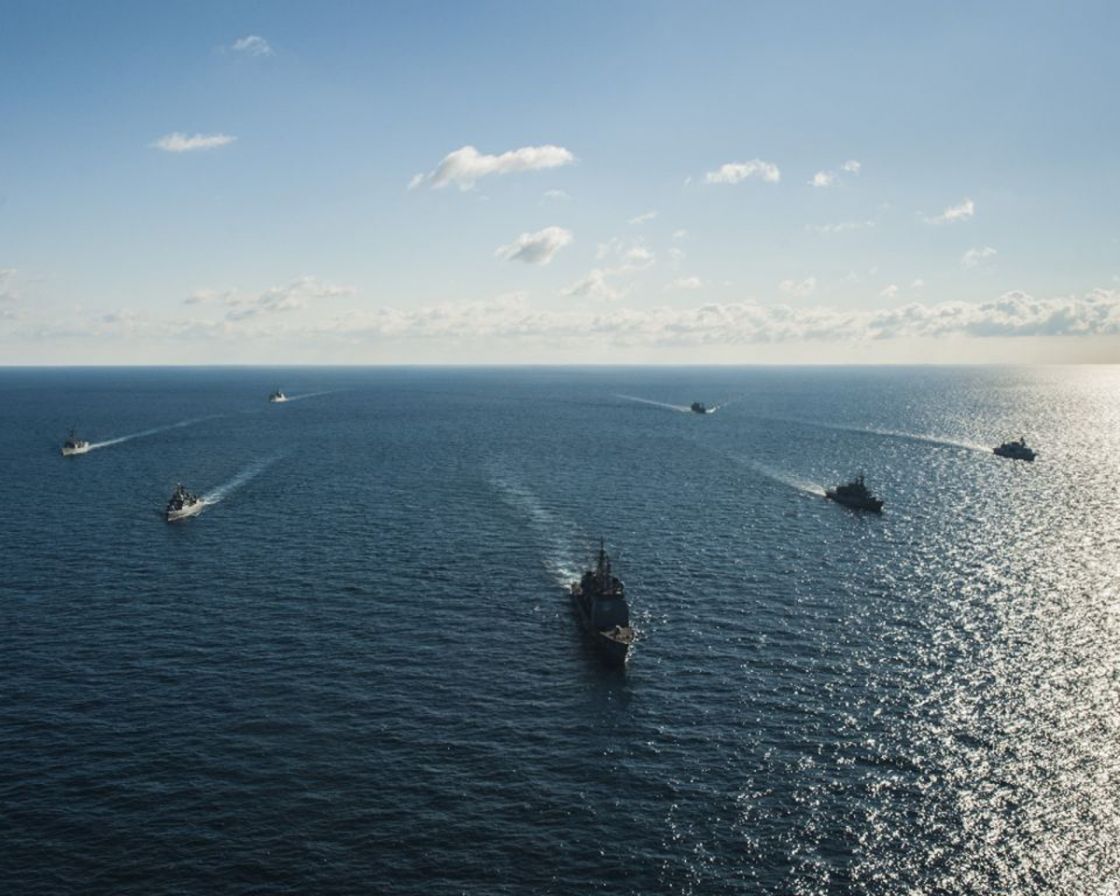 سفن الناتو تدخل البحر الأسود