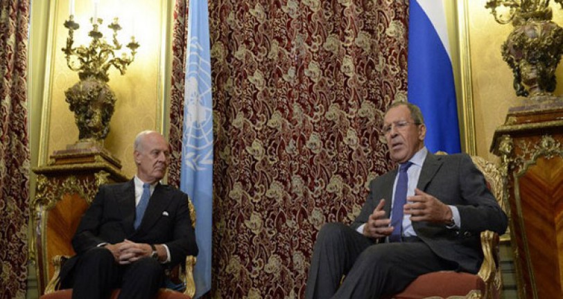 روسيا تؤيد اقتراحات المبعوث الأممي بشأن الملف السوري