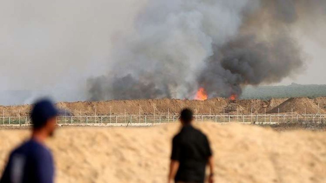 ارتفاع عدد الحرائق في «غلاف غزة»
