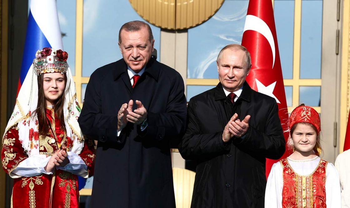 بوتين وأردوغان يناقشان الملف النووي