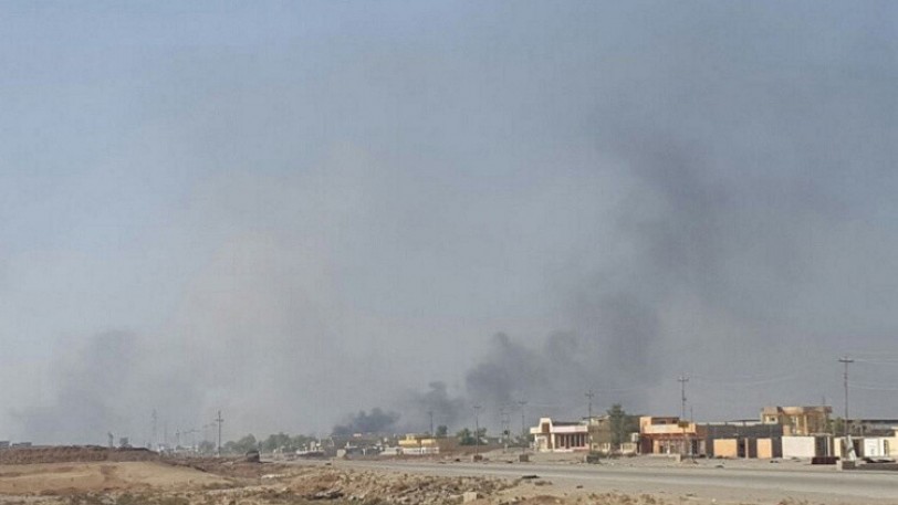 منطقتا بزوايا وكوكجلي شرقي الموصل تعرضتا في 31/تشرين الأول أيضاً لضربات مكثفة