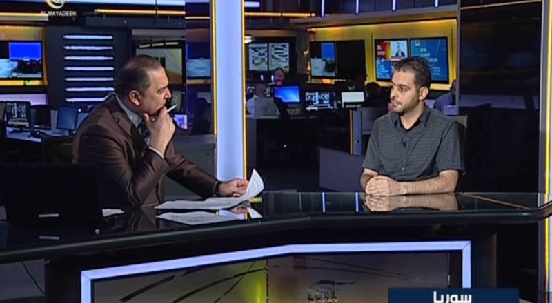 لقاء مهند دليقان على قناة الميادين 25/08/2017