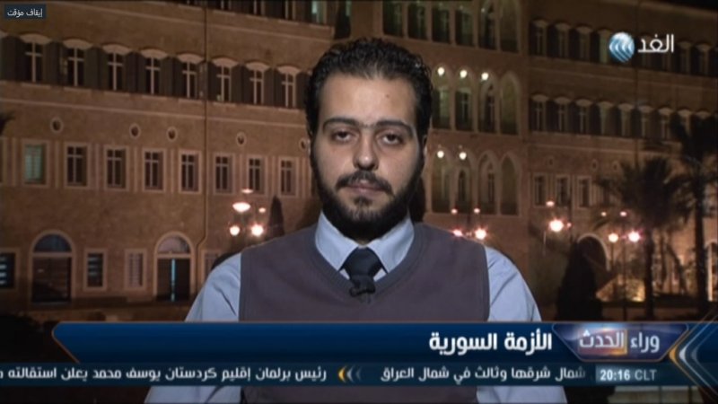 لقاء مهند دليقان على قناة الغد 26/12/2017