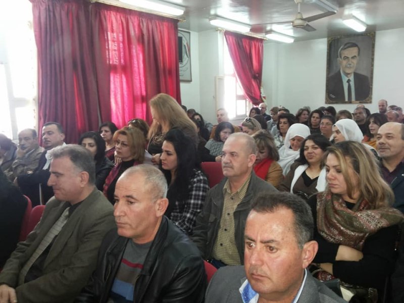 المؤتمرات النقابية في السويداء