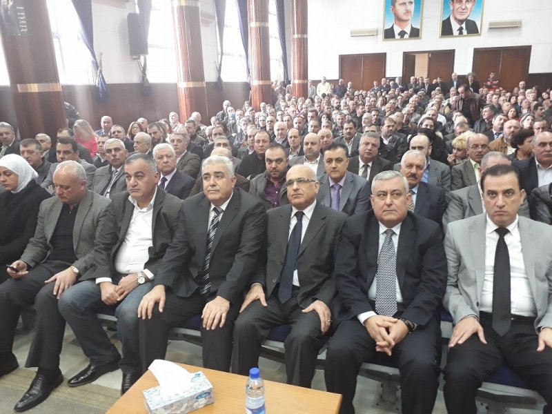 نقابات اللاذقية تعقد مؤتمرها الختامي