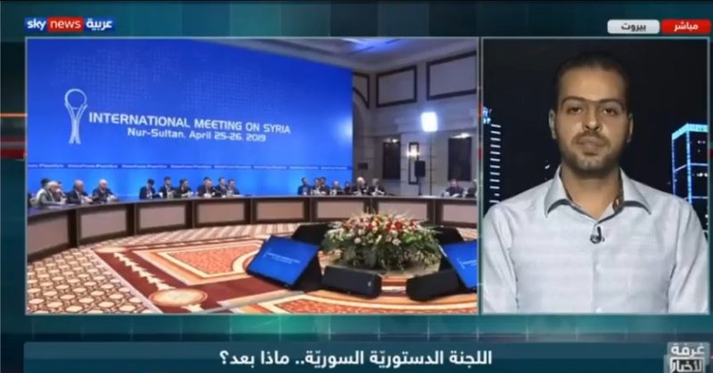 لقاء عضو اللجنة الدستورية عن منصة موسكو للمعارضة السورية مهند دليقان