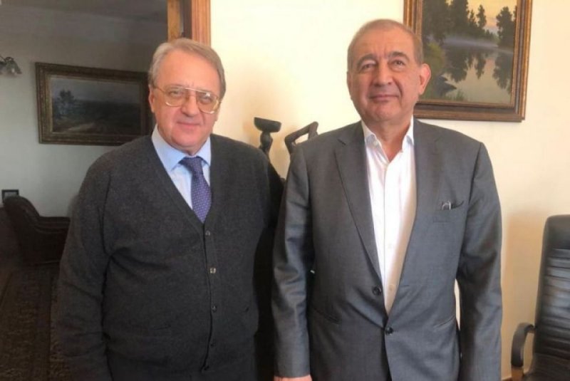 Press Release by Russian Foreign Ministry on Bogdanov-Jamil Meeting