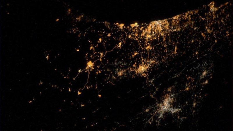 «أشد الصور حزنا حتى الآن».. صورة غزة من المحطة الفضائية الدولية