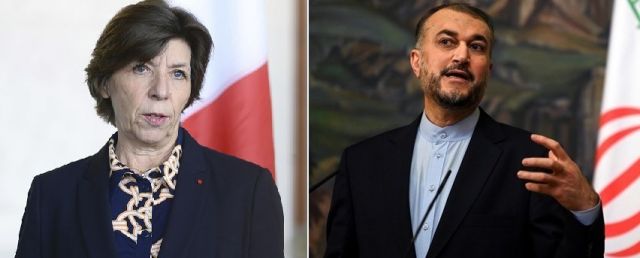 محادثات في بكين بين وزيري خارجية إيران وفرنسا