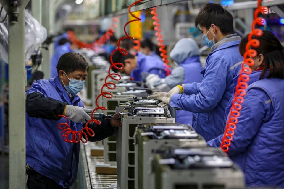 أرباح الصناعة الصينية تقفز 179% منذ مطلع العام