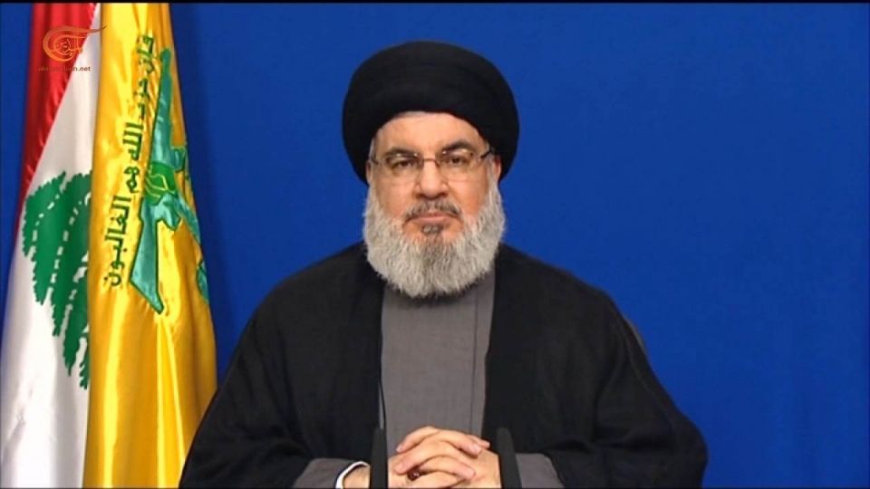 نصر الله: نستطيع منع استخراج " إسرائيل" لنفط "كاريش"