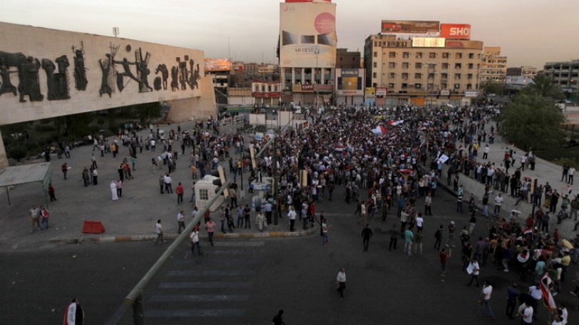 تظاهرة جديدة في بغداد للمطالبة بتحسين الخدمات والكشف عن مصير ضحايا «سبايكر»
