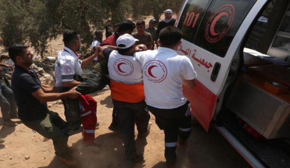 إصابة 70 فلسطينياً في مواجهات مع جيش الاحتلال شرق نابلس