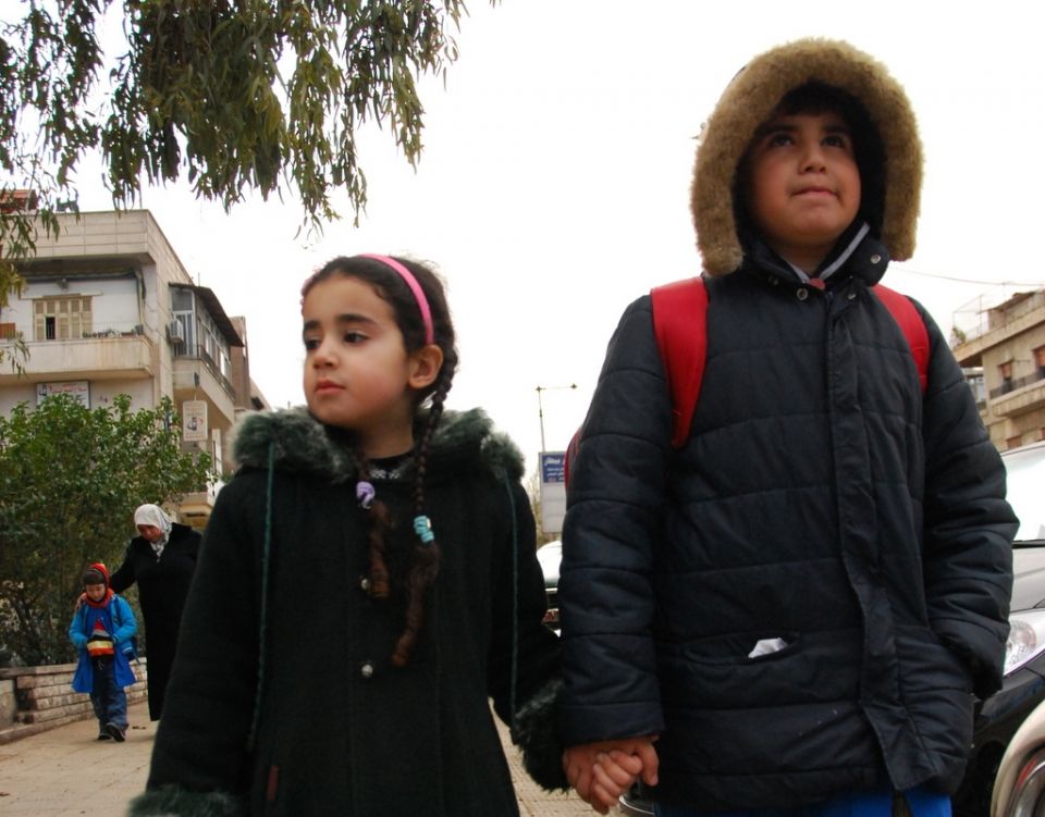 (صقيع).. ومدارس بلا تدفئة!