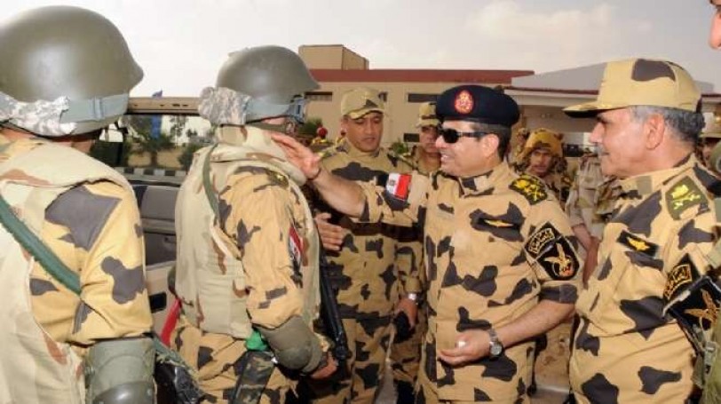 عبد الفتاح السيسي: القوات المسلحة ماضية في القضاء على الإرهاب