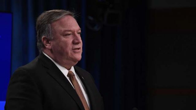 بومبيو: الولايات المتحدة تزود أوكرانيا بمعلومات استخبارية