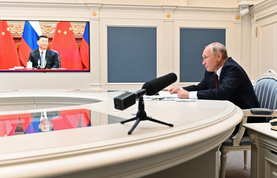 بوتين: العلاقات الروسية الصينية نموذج للتعاون بين الدول