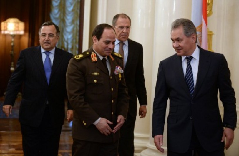 البيان الروسي- المصري المشترك يدعو إلى حل الأزمة سياسياً في سورية