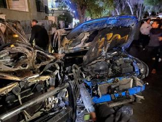تفجير المزة بدمشق أدى لجرح طفلين ونجاة صاحب السيارة