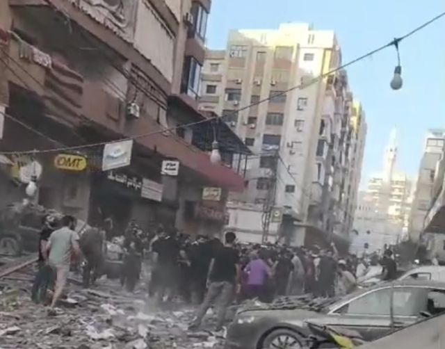 لبنان: شهيدان وعشرات الجرحى بعدوان «إسرائيلي» على بيروت