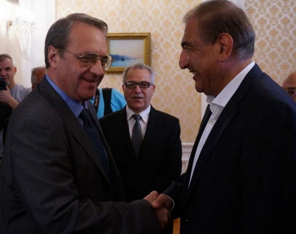 بيان الخارجية الروسية حول لقاء بوغدانوف وجميل