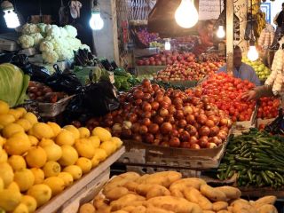 وسطي سعر كغ المواد  الزراعية المصدرة 182 ليرة للكغ