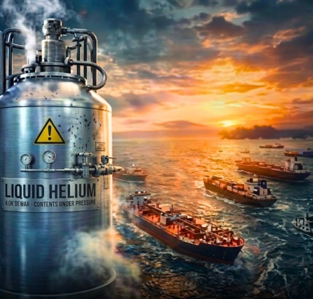 الهيليوم ومضيق هرمز