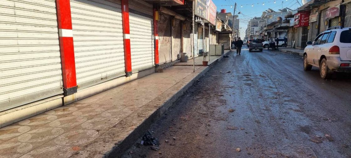 إضراب للمحال التجارية في الدرباسية احتجاجاً على رفع سعر الأمبير إلى 8 دولارات