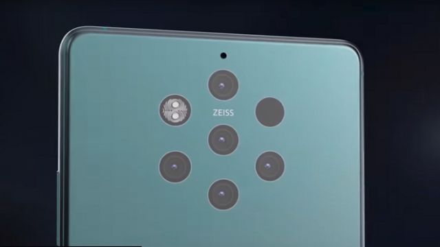 نوكيا تطلق هاتفاً بـ 5 كاميرات