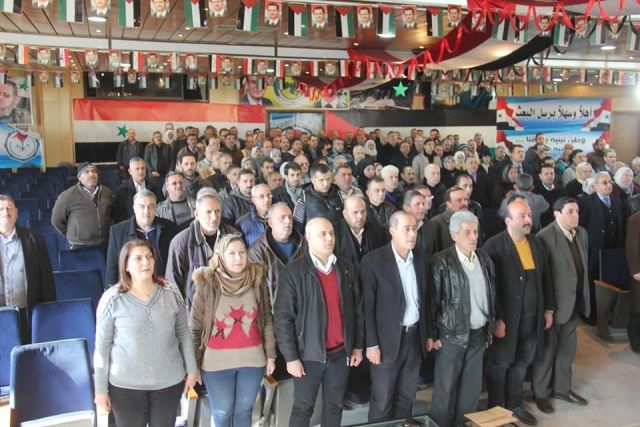 نقابات حلب تستمر بعقد مؤتمراتها
