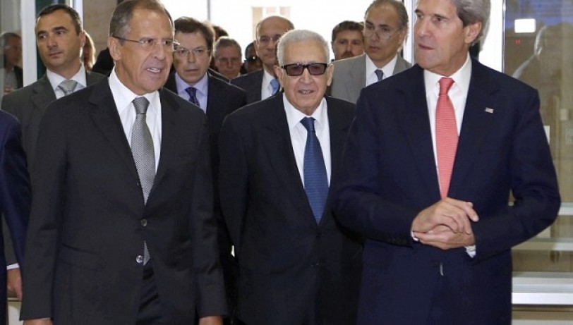 لافروف وكيري يؤكدان على الحل السياسي