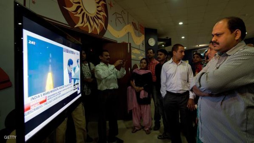 المسبار الهندي يبدأ رحلته نحو المريخ خارج مدار الأرض