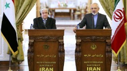 ظريف: متفقون مع الحكومة السورية على إنهاء إراقة الدم والوصول إلى حل سياسي في سورية