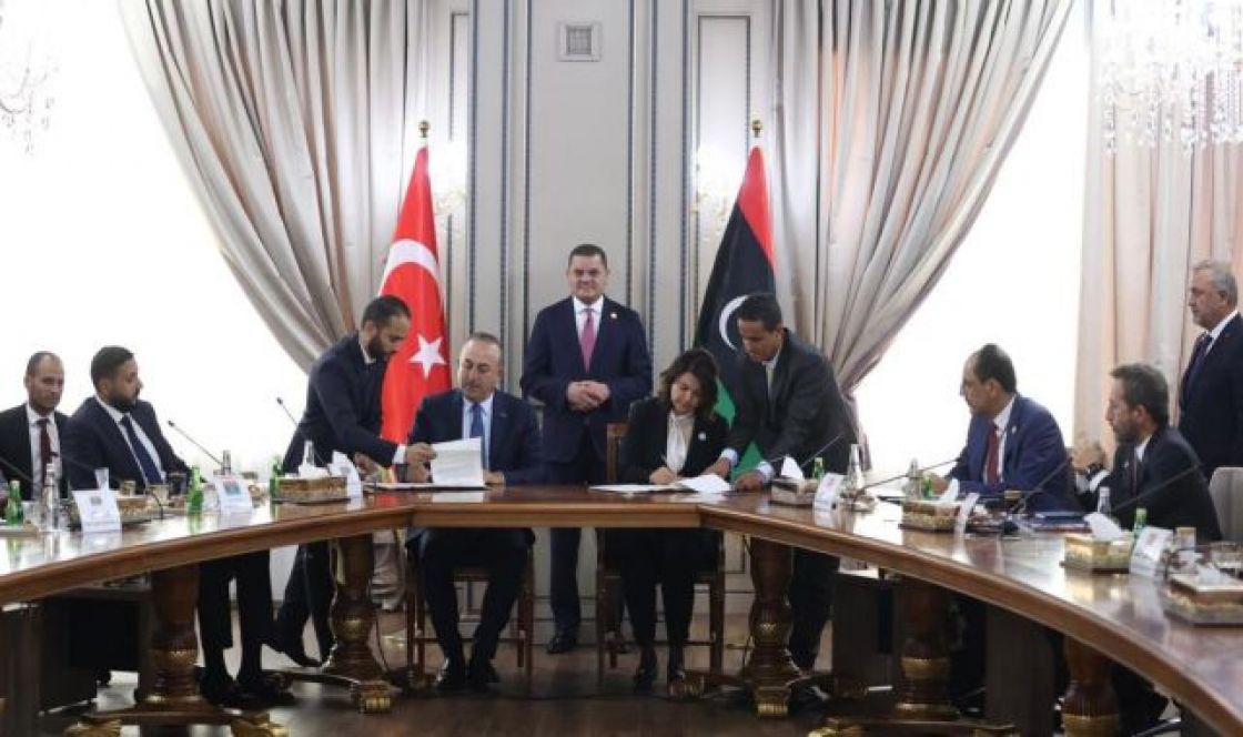 مصر تستنكر توقيع تركيا والدبيبة اتفاقاً نفطياً في ليبيا