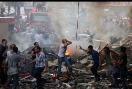 37 شهيدا و180 جريحا في تفجيرين في الضاحية الجنوبية لبيروت