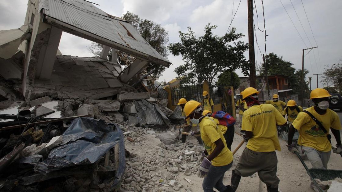 ارتفاع قتلى زلزال هايتي إلى 2189 شخصاً