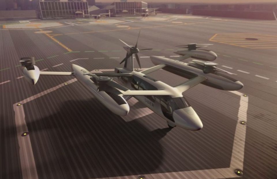 أوبر تطلق &laquo;التاكسي الطائر&raquo;