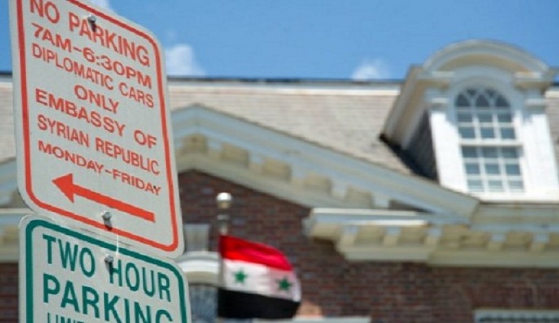 موسكو ودمشق تنددان بتعليق عمل السفارة السورية في واشنطن