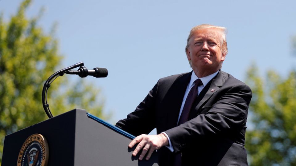 ترامب: «آمل ألا نكون متجهين إلى حرب مع إيران»