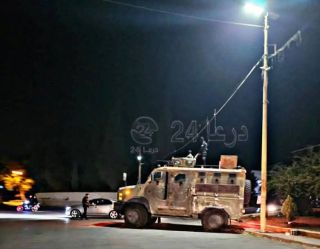 درعا: الأمن العام يطوّق مجموعة مسلحة روّعت الأهالي بقطع شارع وإطلاق النار