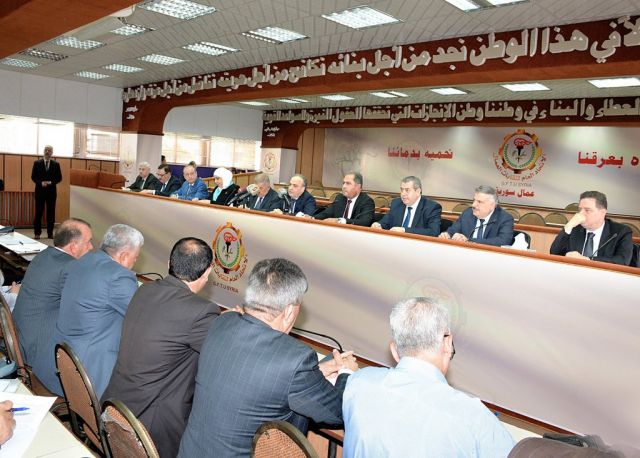 مجلس الاتحاد العام للنقابات مع قانون التشاركية بشروط