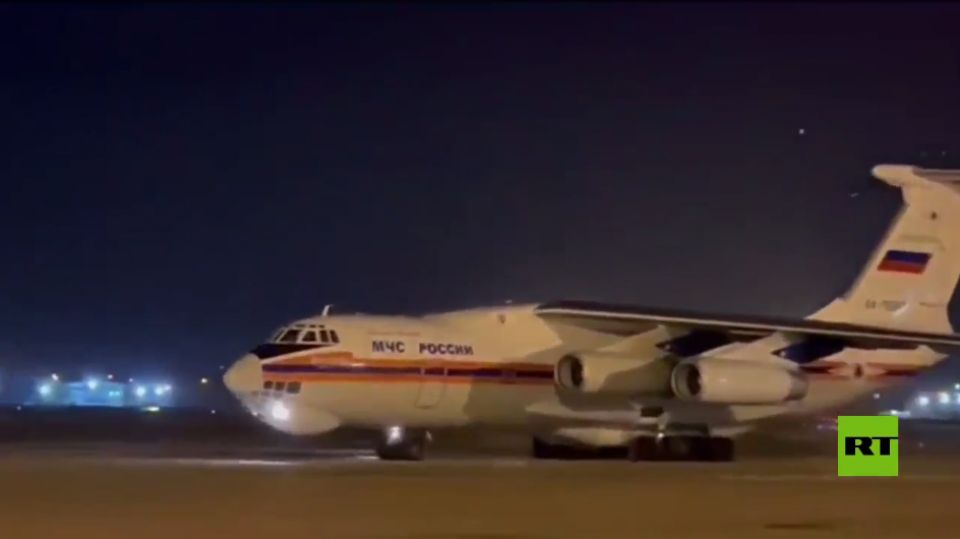 طائرتا إنقاذ تصلان سورية من روسيا والجزائر