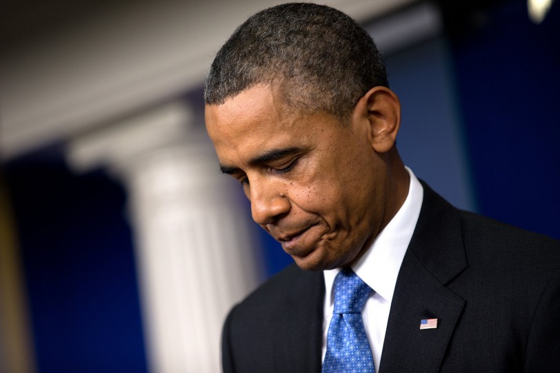 جردة حساب لانحدار زعامة أوباما... هل يشهد 2014 سقوطا الى الحضيض؟!