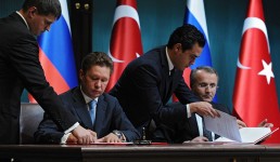 ضخ الغاز الروسي عبر تركيا