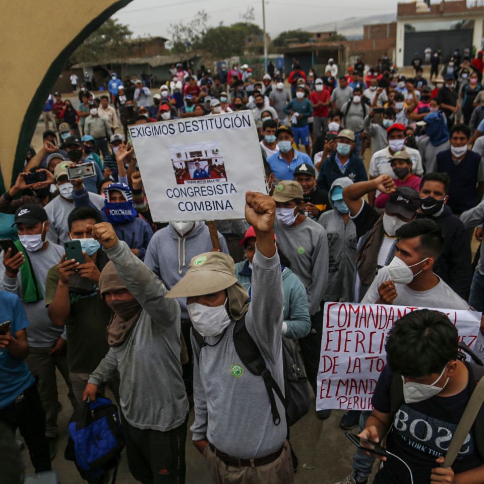 في بيرو، حوار بين المزارعين المحتجين والسلطات، والتوتر لا يزال قائماً